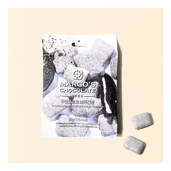 Cookie&Cream Chocolate Barley Hardtack